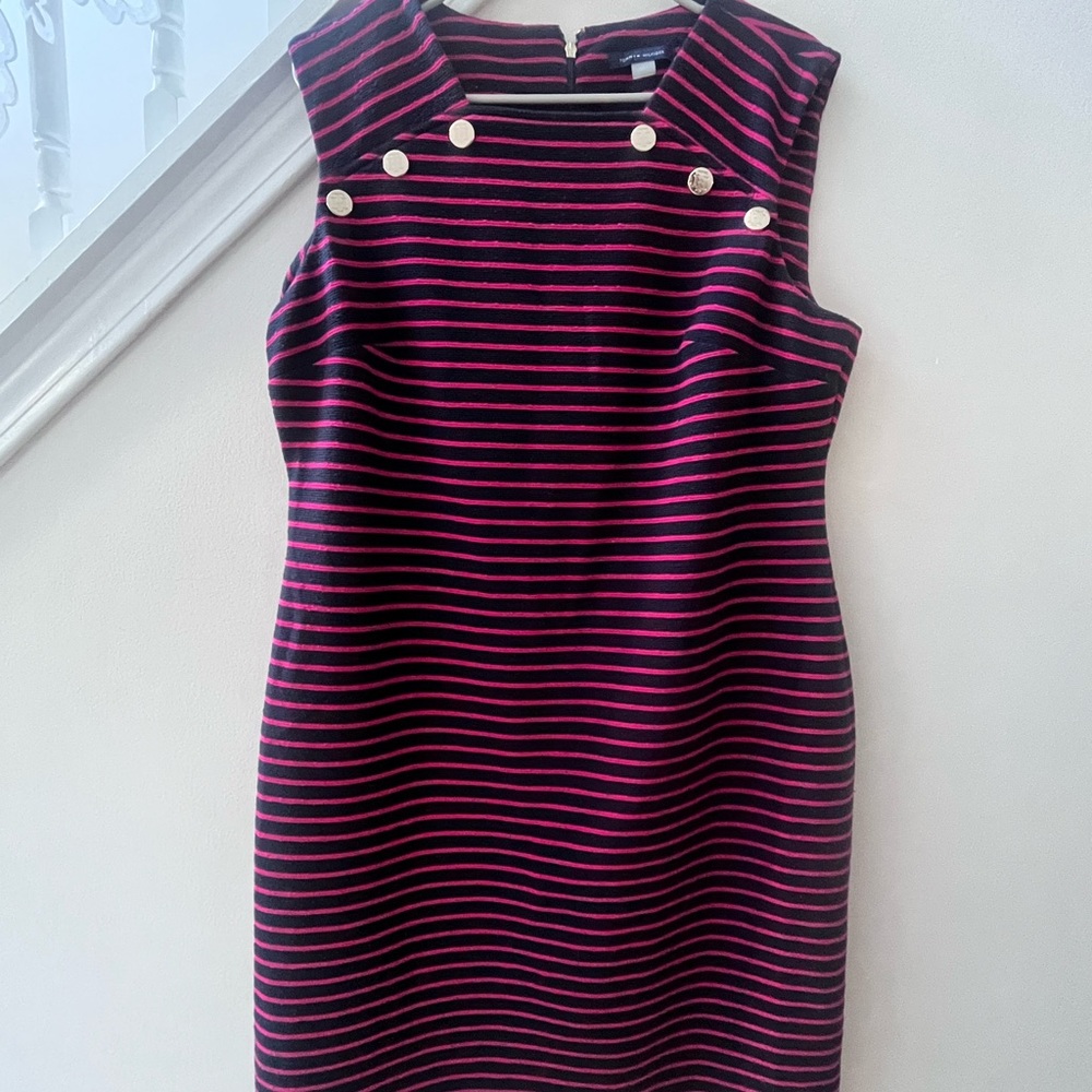 Striped Sleeveless Dress